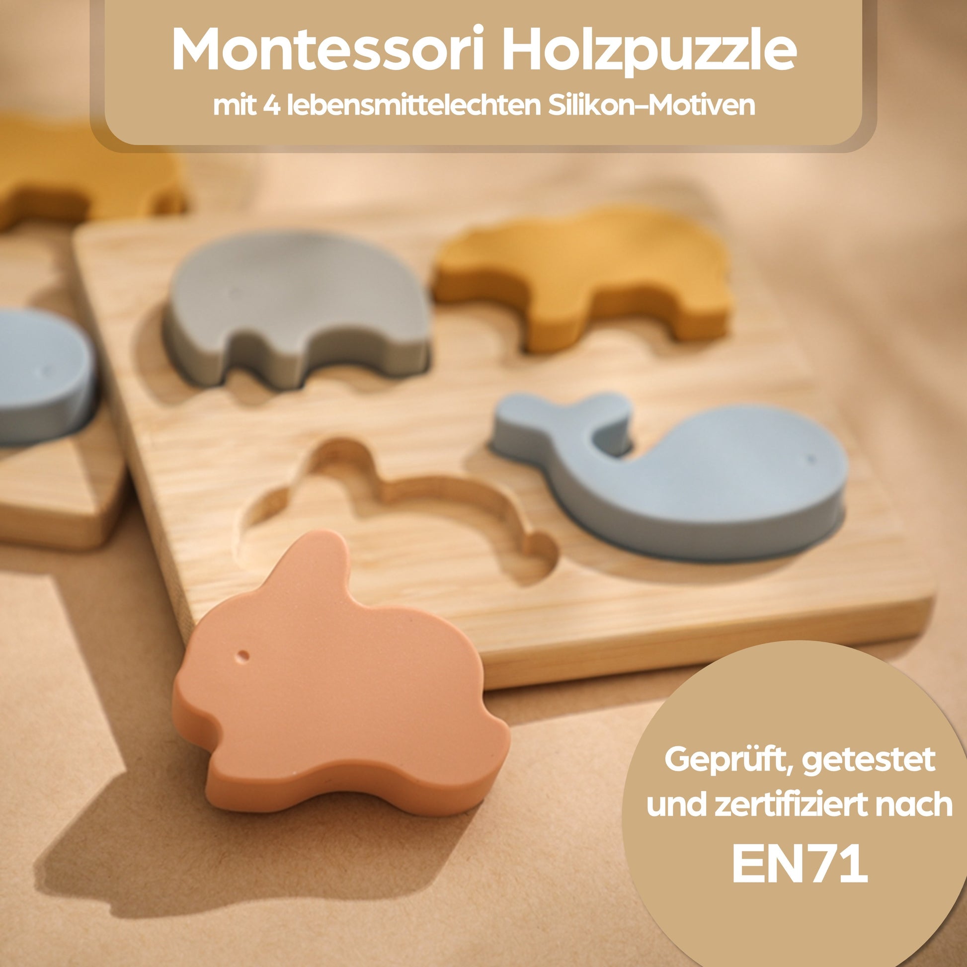 Holzpuzzle Puzzle Steckpuzzle Holzspielzeug Spielzeug Holz für Babys Kinder Kleinkinder Geschenk Geburt Kinderspielzeug Babyspielzeug Natur